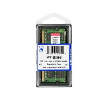 KINGSTON 8GB DDR3L 1600 MHz NTB Ram-1.35v resmi