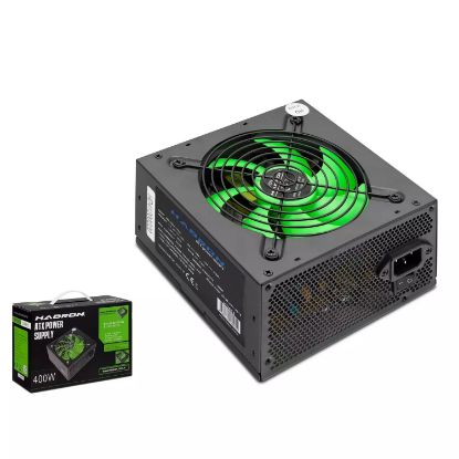 Hadron Hd411 Power Supply 400W Kutulu Siyah resmi