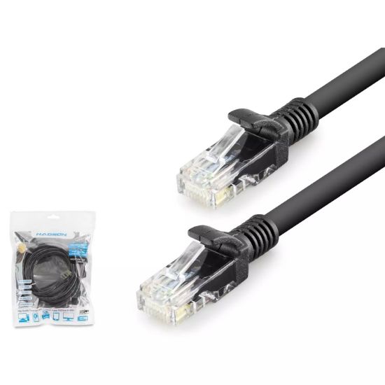 Hadron Hdx5072 Cat6 Kablo 1000Gb 250Mhz 5M Siyah resmi
