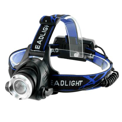 PM MX-19 ŞARJLI 3 MODLU KAFA FENERİ (2 ŞARJLI PİL+ resmi