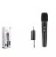 Hadron Kablosuz Mikrofon Profesyonel Uhf 6.5Mm Siy resmi