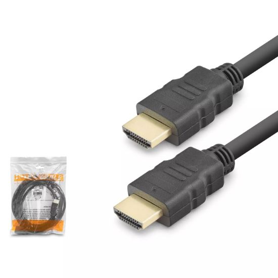 Nodar ND4001 HDMI Kablo OD6.0 PVC 1.5 Metre Siyah resmi