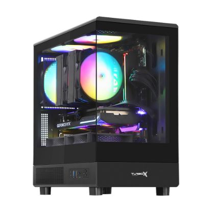 Turbox AURA 3x Argb Fan USB 3.0 500w mATX Panaromi resmi