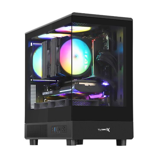 Turbox AURA 3x Argb Fan USB 3.0 500w mATX Panaromi resmi