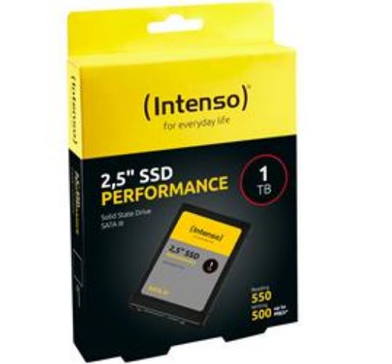 Intenso 1Tb 550MB/-500MB/s 2.5" Sata 3 Ssd resmi