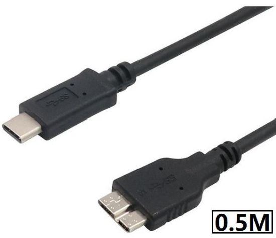 Alfais Usb Type C To Micro Usb 3.0 Kablo 0.5M resmi