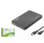 HADRON HDD KUTU USB3.0 PLASTİK SATA 2.5" SİYAH resmi