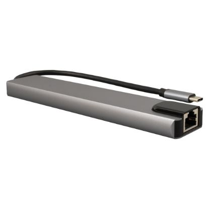 RACA TYPE-C 8IN1 HDMI ÇOK FONKSİYONLU USB 3.0 DOCK resmi