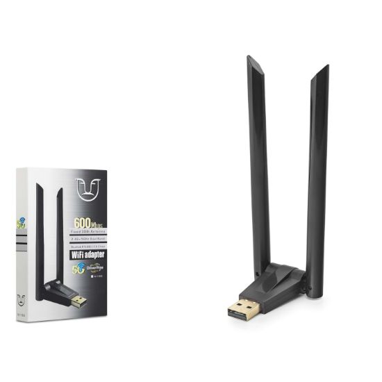 NONAP USB WiFi Adaptörü 600 Mbps AC Dual Band 5 GH resmi