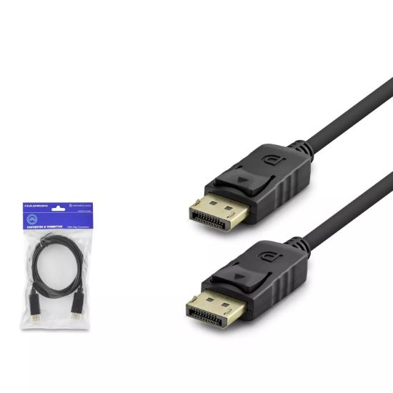 HADRON DisplayPort Kablo 4K 30 Hz 1.8 m - Siyah resmi