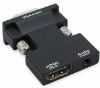 OEM Ses Destekli HDMI TO VGA  Monitör Çevirici resmi