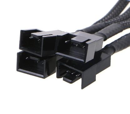 Alfais 4 Pin Fan Çoklayıcı Y PWM Çoklayıcı Kablo resmi