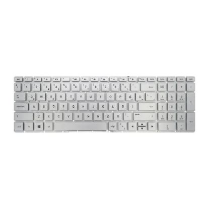 Hp Uyumlu 15s-fq, 15s-fq000 Klavye TR GÜMÜŞ-GRİ resmi