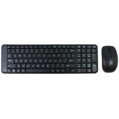 Logitech MK220 Q Kablosuz Siyah Multimedya KLV-MOU resmi