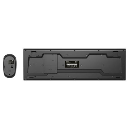 LENOVO LECOO KW200-BK SİYAH KABLOSUZ KLAVYE MOUSE resmi