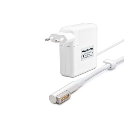 HADRON Laptop Adaptörü 85W 18.5V 4.6A L Tip Beyaz resmi