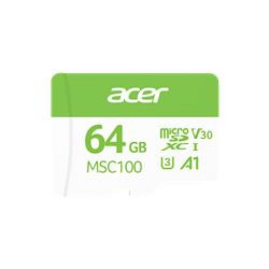 Acer MSC100 64GB microSD U3 V30 A1 resmi