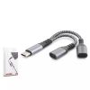 Hadron Type-C To 2*Type-C F Kablo Car Şarj Siyah resmi