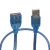 OEM USB UZATMA KABLO ŞEFFAF 40 CM  resmi