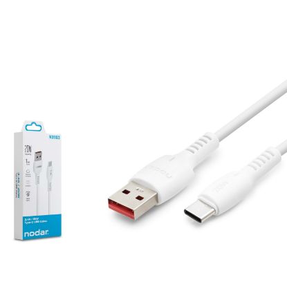 NODAR USB Type-C Şarj ve Data Kablosu 3.4A 20W 1 m resmi