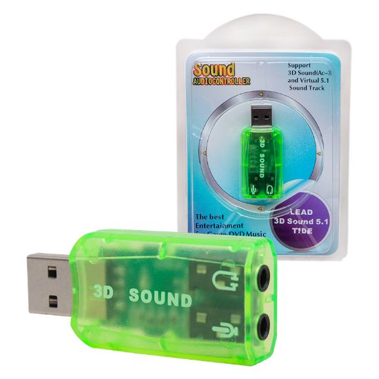 PM 5.1 CHANNEL USB 2.0 SES KARTI resmi