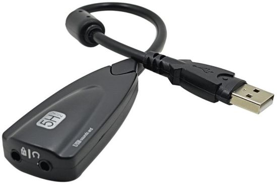 OEM Harici 7.1 Usb Ses Kartı 12 Kanal 5hv2 Destekl resmi