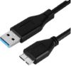 OEM Micro USB 3.0 HDD Y HARDDİSK KABLOSU 1,50M resmi