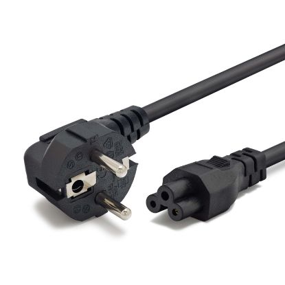 HADRON Yonca Güç Kablosu C5 3 Pin 0.75 mm 500W 1.2 resmi