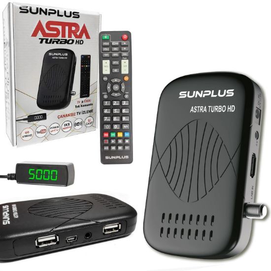 HITECH ASTRA UYDU ALICI MİNİ FULL HD WIFI YOUTUBE  resmi