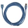 PM ŞEFFAF/MAVİ 5 METRE USB 2.0 UZATMA KABLOSU resmi