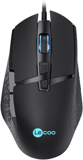 LENOVO LECOO MG1101 6400 DPI 8 TUŞLU KABLOLU RGB L resmi