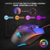 LENOVO LECOO MG1101 6400 DPI 8 TUŞLU KABLOLU RGB L resmi