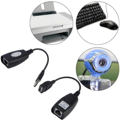OEM HDX-5008 RJ45 TO USB E/D EXTENSİON 45MT ADP resmi