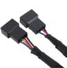 Alfais Fan Çoklayıcı 2 Port Y Pwm 4 Pin Çoklayıcı  resmi