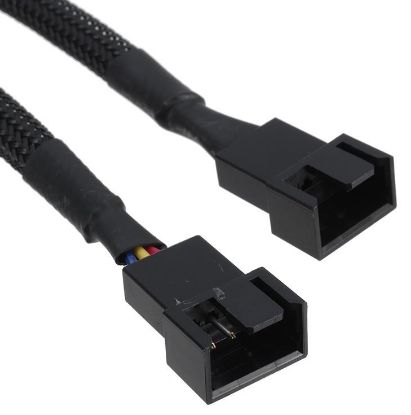 Alfais Fan Çoklayıcı 2 Port Y Pwm 4 Pin Çoklayıcı  resmi