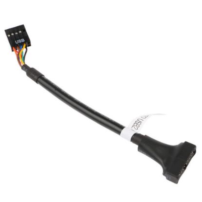 9 Pin USB 2.0 Dişi-19 Pin USB 3.0 Erkek Çevirici resmi