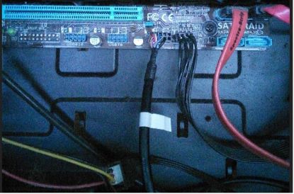 9 Pin USB 2.0 Dişi-19 Pin USB 3.0 Erkek Çevirici resmi