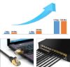 PM CAT72 2 METRE SİYAH CAT7 KABLO resmi