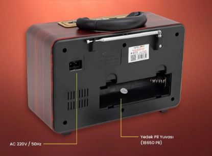 MAGICVOICE MV-114BT USB/SD/FM/BLUETOOTH DEST RADYO resmi