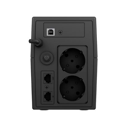 TESCOM 600VA LEO+ LEO600AP Modem Protect Lcd Ekran resmi