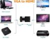 ALFAİS Vga To Hdmi Çevirici Dönüştürücü resmi