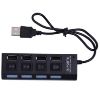 Alfais 4 Port Usb 2.0 Hub Çoğaltıcı Çoklayıcı Anah resmi