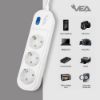 VEA VE-VEGA103 A CLASS 3'LÜ ANAHTARLI 1.5 M AKIM K resmi
