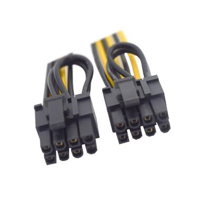 Alfais Pci e 8 Pin (6+2) 2X Pci-e Ekran Kartı Powe resmi