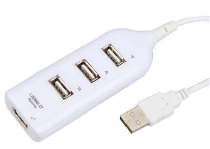 Alfais 4 Port Usb Hub Çoğaltıcı Switch Splitter resmi