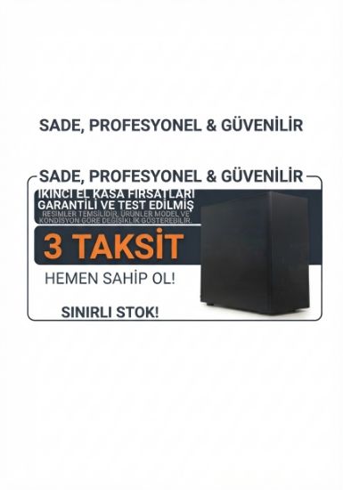 KASA AMD FX-4100+8GB DDR3+120GBSSD+1GB EKRAN KARTI resmi