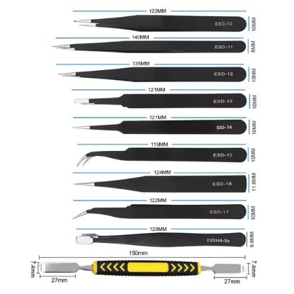 PM PM-28655 10 IN 1 TAMİR CIMBIZ SETİ resmi