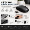 PHILIPS 1600 DPI SESSİZ TIKLAMA SİYAH KABLOSUZ MOU resmi
