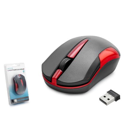 HADRON HDX3407R MOUSE WIRELESS KIRMIZI resmi