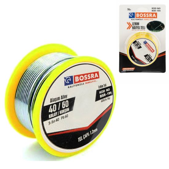 Bossra BSR-194 Lehim 50gr 1.2mm 60/40 resmi